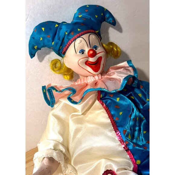 Vintage Creepy Scary Porcelain Clown Coulrophobia Halloween Poltergeist Horror - Picture 3 of 12
